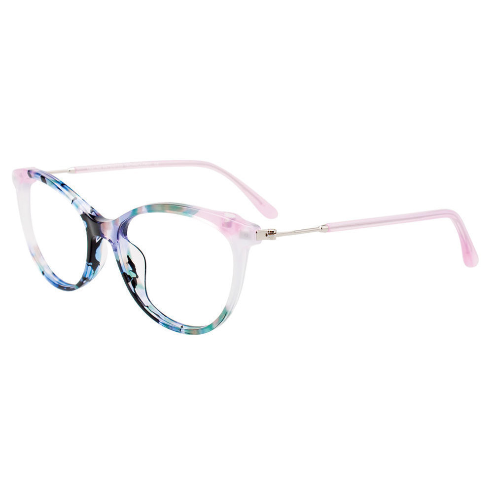 TAKUMI TK1155 Eyeglasses 050 Blue   Green Marbled   Ligh Purple   Crystal 53mm